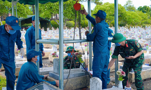 Tổ chức lấy mẫu ADN hơn 2 nghìn ngôi mộ liệt sĩ tại Quảng Trị