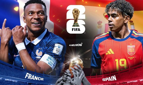 Kênh và link xem trực tiếp Pháp vs Tây Ban Nha - bán kết World Cup 2026 ngày 15/7