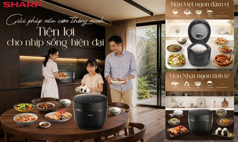 Sharp Maidaki – Tinh hoa nấu cơm chuẩn Nhật cho gia đình Việt