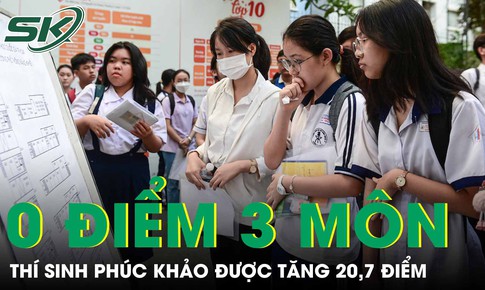 Bị chấm 0 điểm 3 môn, thí sinh phúc khảo được tăng 20,7 điểm: Từ trượt thành đỗ 

