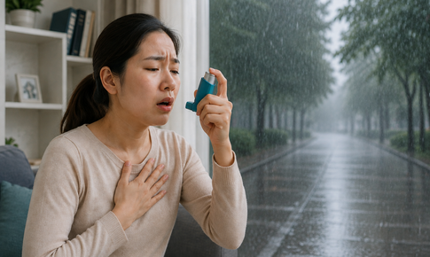 Phòng ngừa hen suyễn trong mùa mưa