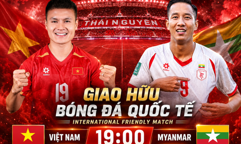 Kênh và link xem trực tiếp đội tuyển Việt Nam đấu Myanmar tối 18/7