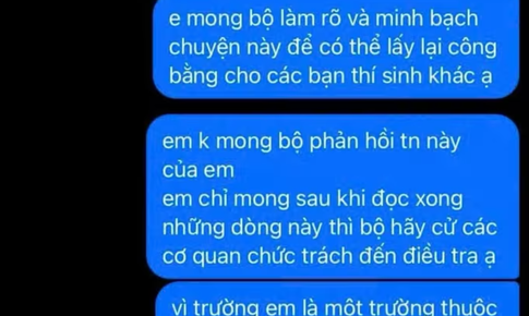 Bộ Giáo dục thông tin về xử lý vi phạm quy chế thi tốt nghiệp THPT tại Quảng Trị