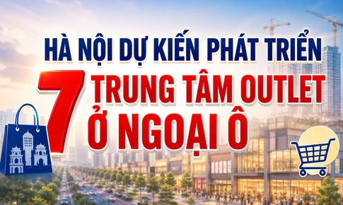 Hà Nội dự kiến phát triển 7 trung tâm mua sắm ở ngoại ô