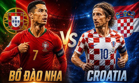 Kênh và link xem trực tiếp Bồ Đào Nha vs Croatia - vòng 1/16 World Cup 2026 ngày 3/7