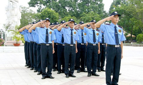 Từ 15/9, Công an cấp tỉnh huấn luyện, cấp giấy chứng nhận cho lực lượng bảo vệ cơ quan, doanh nghiệp