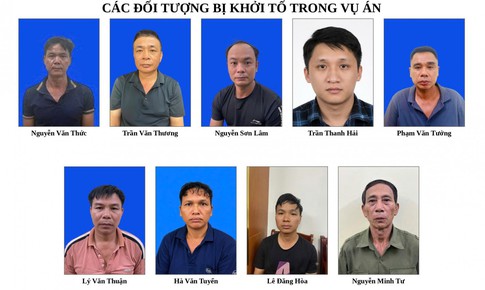 Khởi tố 9 đối tượng trong vụ trộm cắp sắt tại công trường ở Quảng Ninh
