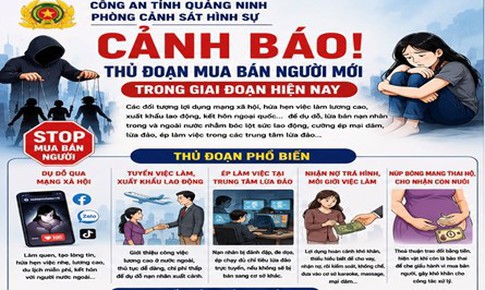 Cảnh báo nhiều thủ đoạn mới của tội phạm mua bán người