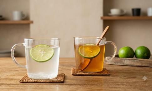 Buổi sáng uống nước chanh muối hay chanh mật ong tốt hơn?
