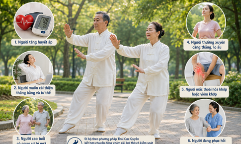 6 nhóm người có thể hưởng lợi từ đi bộ theo phương pháp Thái Cực Quyền
