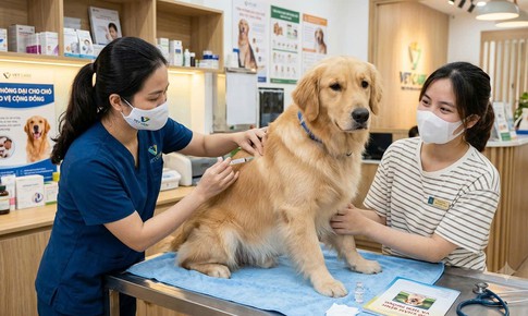 Không tiêm phòng vắc-xin dại cho thú cưng, chủ vật nuôi sẽ chịu mức phạt rất cao
