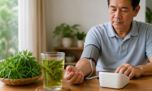 Người tăng huyết áp uống nước lá đinh lăng có tốt không?