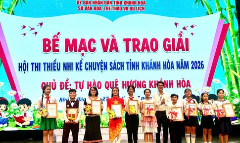 Thiếu nhi ở Khánh Hòa kể chuyện sách hay, lan tỏa niềm tự hào về quê hương, đất nước