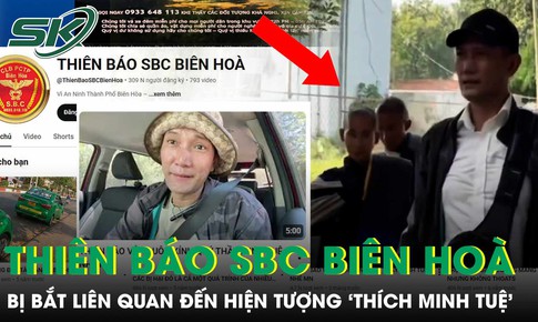 YouTuber ‘Thiên Báo SBC Biên Hoà’ bị bắt