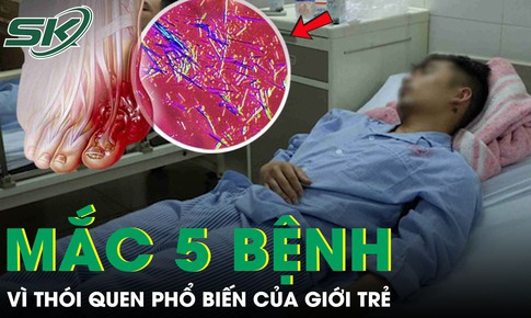 Nam thanh niên 33 tuổi tá hỏa mắc cùng lúc 5 bệnh vì thói quen phổ biến của giới trẻ