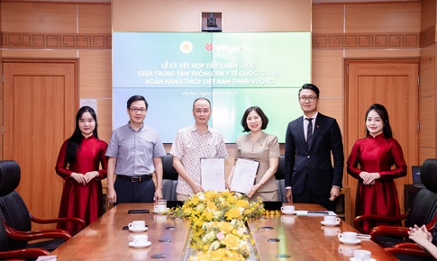 VPBank đồng hành cùng Trung tâm Thông tin Y tế Quốc gia phát triển giải pháp số cho hệ thống nhà thuốc