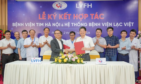 Hệ thống Bệnh viện Lạc Việt và Bệnh viện Tim Hà Nội hợp tác nâng cao chất lượng điều trị tim mạch