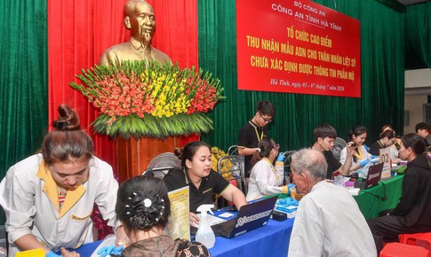 Chiến dịch 500 ngày đêm: Hà Tĩnh tăng tốc xác định danh tính hàng trăm liệt sĩ chưa rõ tên
