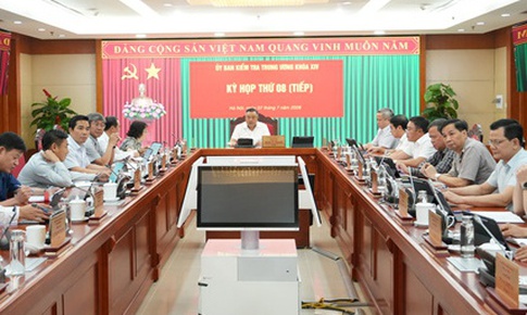 Ủy ban Kiểm tra Trung ương kỷ luật đảng viên vi phạm tại 4 tỉnh và Tổng Công ty Cảng hàng không Việt Nam