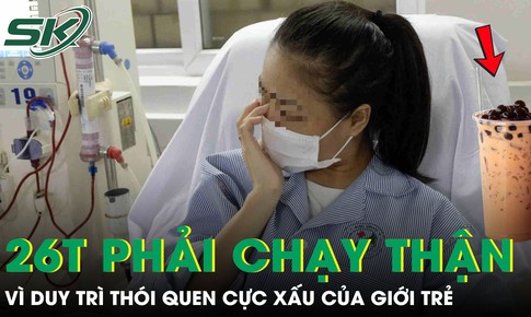 Cô gái 26 tuổi đã phải chạy thận vì duy trì thói quen cực xấu của giới trẻ