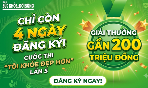 Chỉ còn 4 ngày đăng ký 'Tôi khỏe đẹp hơn' Lần 5, giành giải thưởng với tổng trị giá gần 200 triệu đồng