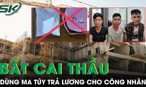 Bắt giữ cai thầu dùng ma túy để trả lương cho công nhân