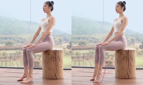 Nâng gót chân khi ngồi có tác dụng gì?