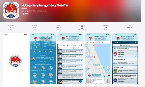 Ra mắt ứng dụng Hướng dẫn phòng chống thiên tai cho người dân
