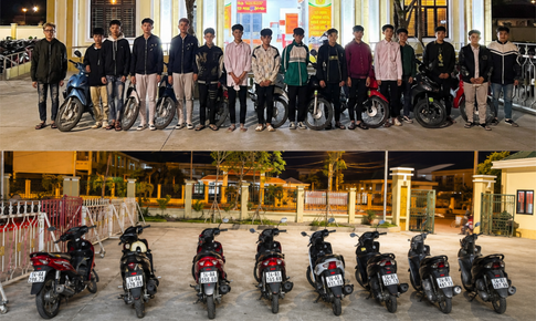 Tháo biển số, lạng lách, 'bốc đầu' trên đường bao biển, 13 thanh, thiếu niên bị đề nghị truy tố
