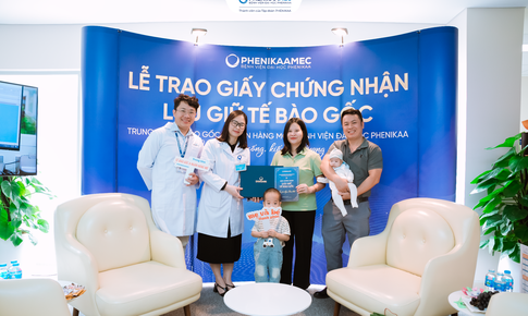 PhenikaaMec triển khai gói lưu giữ tế bào gốc từ máu và mô dây rốn