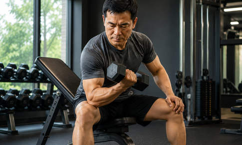 Sau tuổi 50, nam giới mỡ máu cao nên chạy bộ hay tập sức mạnh?