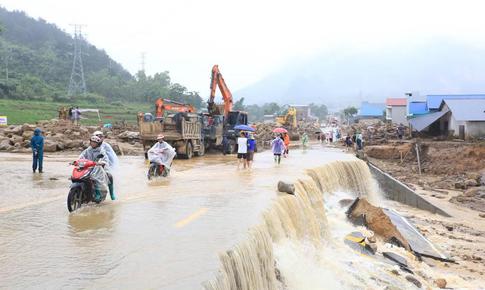 2 người tử vong, 1 người mất tích do mưa lũ