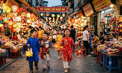 Hà Nội yêu cầu 100% xã, phường tổ chức Tết Trung thu 2026 cho trẻ em