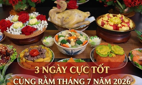 3 ngày cực tốt cúng Rằm tháng 7 âm lịch 2026 tránh phạm kỵ