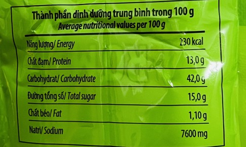 Mẹo đọc bảng thành phần để lựa chọn thực phẩm lành mạnh