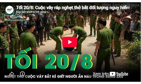 Cuộc vây ráp nghẹt thở bắt đối tượng bị truy nã tội giết người ẩn náu trong rừng