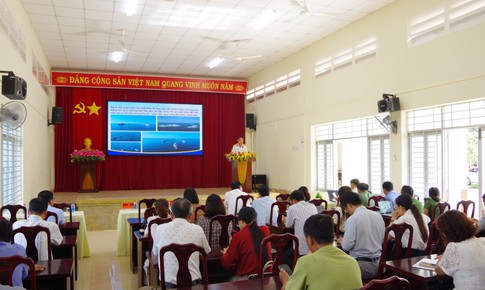 Trang bị kiến thức biển đảo cho nhiều cán bộ tổ dân phố