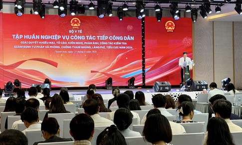 Nâng cao năng lực tiếp công dân, giải quyết khiếu nại, tố cáo cho cán bộ y tế