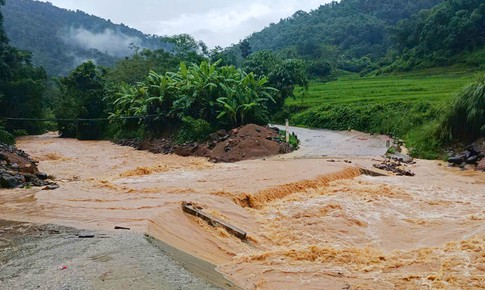 Thanh Hóa cảnh báo lũ quét, sạt lở tại 78 xã