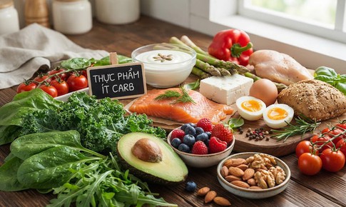 Thực phẩm ít carb giúp tối ưu vóc dáng thon gọn
