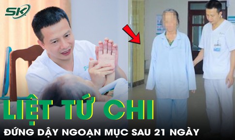 Liệt tứ chi, người phụ nữ 68 tuổi đứng dậy ngoạn mục sau 21 ngày
