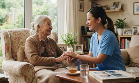 Hỗ trợ 50% kinh phí đầu tư công nghệ phục vụ chăm sóc người cao tuổi
