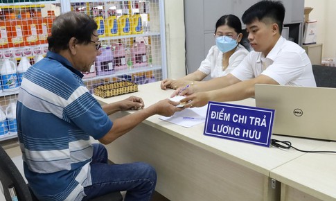 Các tỉnh thành thông báo thay đổi lịch chi trả lương hưu tháng 9/2026