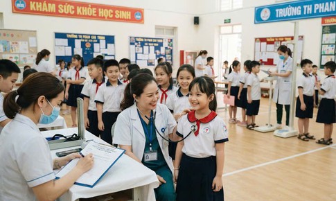 Hà Nội triển khai Chương trình Sức khỏe học đường giai đoạn 2026-2030