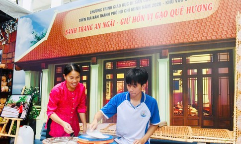 TPHCM: Bồi dưỡng tình yêu quê hương qua chương trình giáo dục di sản