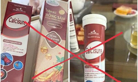 Công an Hà Nội cảnh báo người dân về thực phẩm bổ sung Calsisure giả