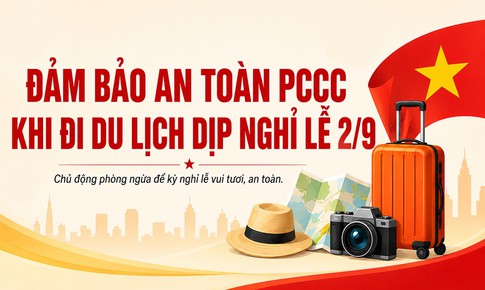 Đảm bảo an toàn PCCC khi đi du lịch dịp nghỉ lễ 2/9