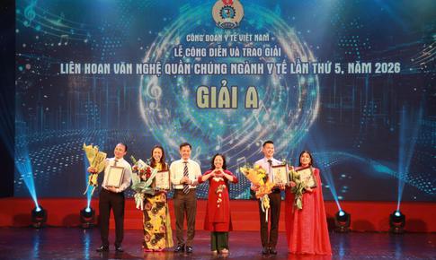 Lan tỏa những giai điệu đẹp, bồi đắp văn hóa ngành Y từ Liên hoan Văn nghệ quần chúng lần thứ V