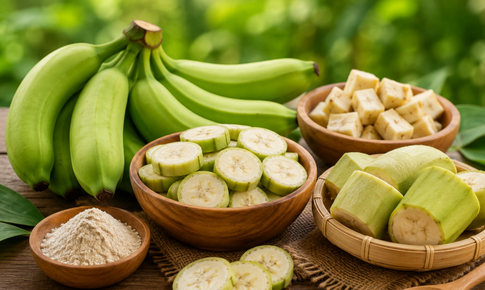 5 lợi ích sức khỏe tiềm năng của chuối xanh