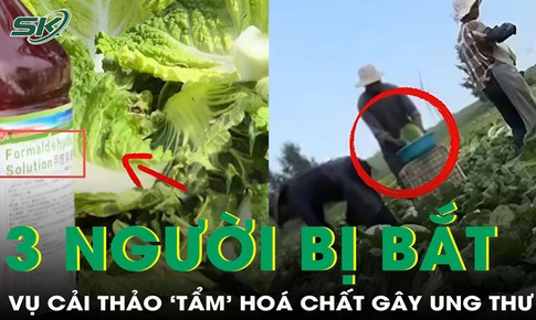3 người bị bắt sau vụ cải thảo ‘tẩm’ hoá chất gây ung thư ở Trung Quốc